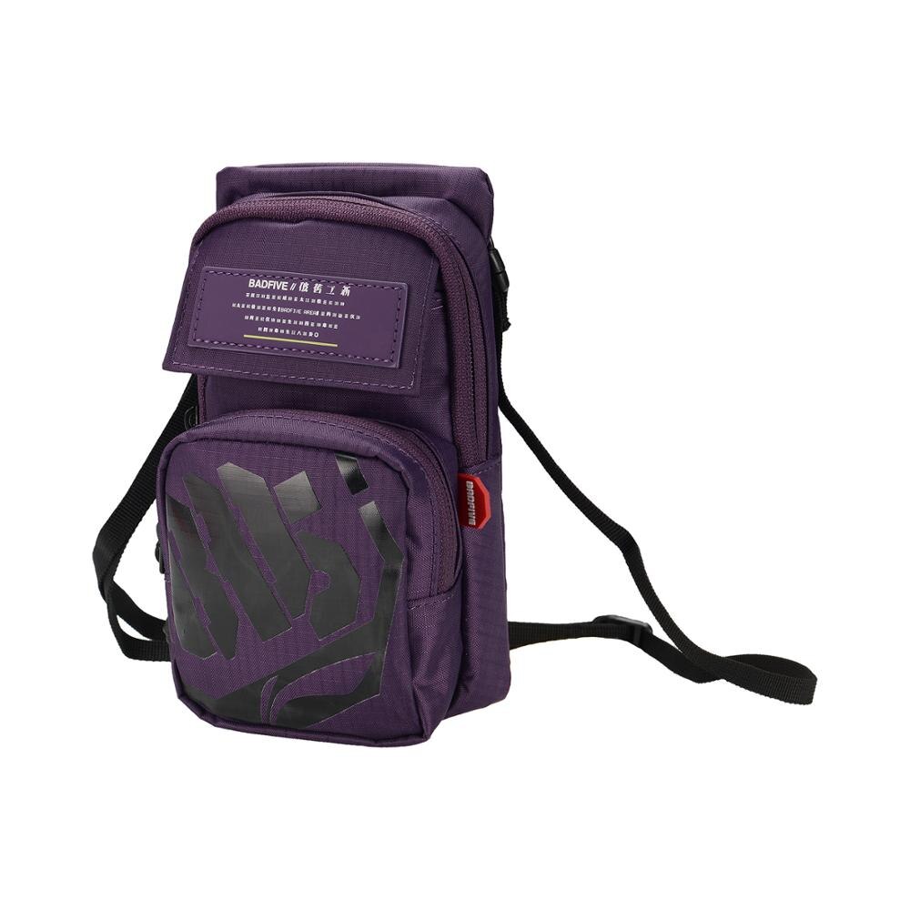 Li-Ning Unisex Men Women BAD FIVE Basketball Series Bag Polyester 12*3*19cm LiNing Male Female Sports Backpack ABDQ014 BJF150