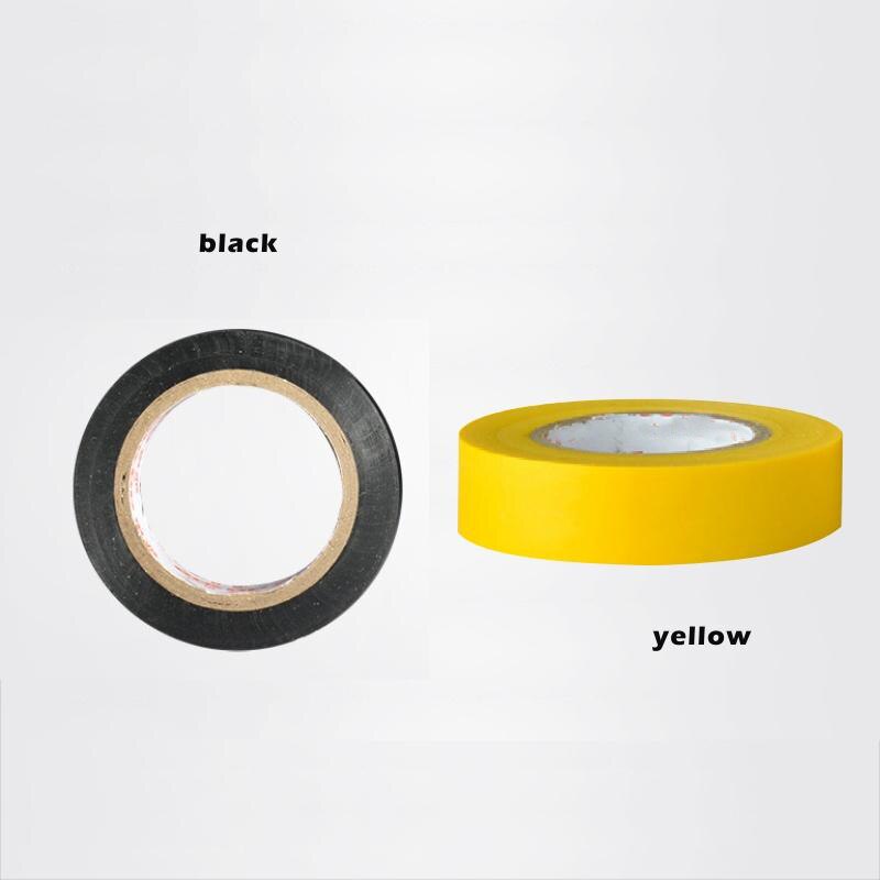 Waterproof and flame retardant electrical tape PVC tape electrical accessories electrical tape 10 meters 6 colors