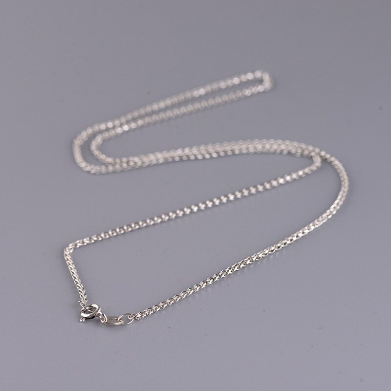 BALMORA-colliers avec chaînes en argent Sterling 925 pour femmes et hommes, bijoux pendentif, 1.8mm 16 à 24 pouces