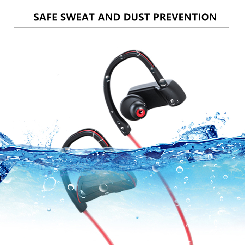 Lanado bluetooth kuulokkeet korvassa kuulokkeet hifi dj monito juoksu urheilu kuuloke korvatulppa korvakoukku päätulppa kuulokkeet