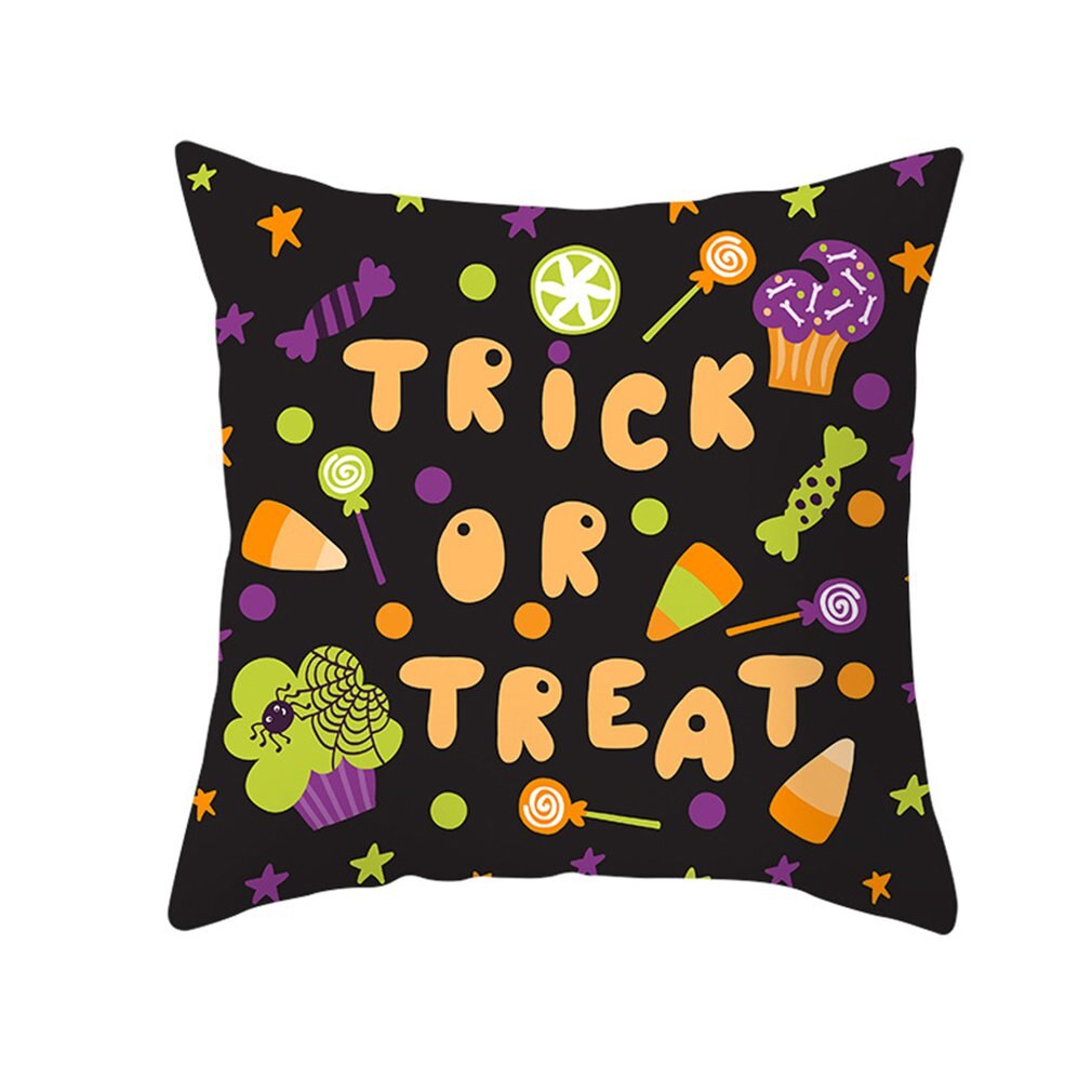 Halloween Decoratie Voor Thuis Cartoon Pompoen Vleermuis Ghost Kussensloop Horror Halloween Party Benodigdheden Accessoires Haloween Ornament: 15