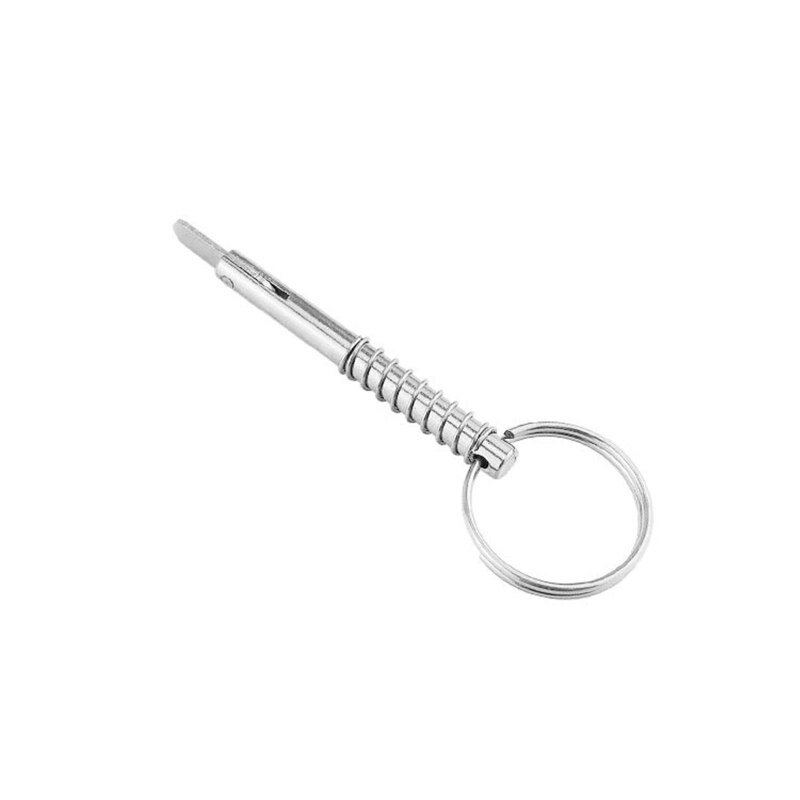 4 Pieces Quick Release Pin Marine Grade Stainless Steel Bimini Top Pin Corrosion Resistant Boat Hardware Parts