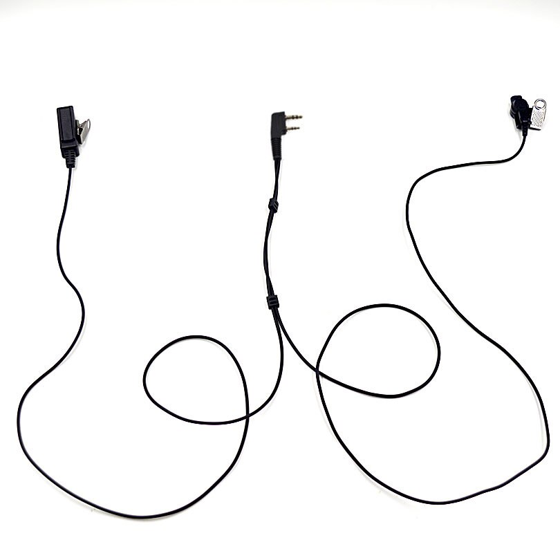 Air Tube Earpiece Headset for Kenwood TK-3107 Portable Two Way Radio Baofeng UV-5R UV-5RA UV-5RE Plus UV-B5 BF-888S GT-3 UV-6R