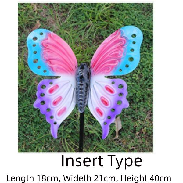 Grote Simulatie Vlinder Decoratie Ijzer Handwerk Outdoor Tuin Landschap Villa Dier Ornament Beeldjes: A2