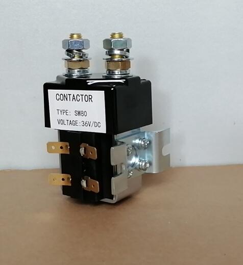 Vervangen Albright SW80 Dc-relais ZJW100A CZW100A Binnenlandse SW80 12V 24V 36V 48V 60V 72V 80V Voor Elektrische Heftrucks Stacker