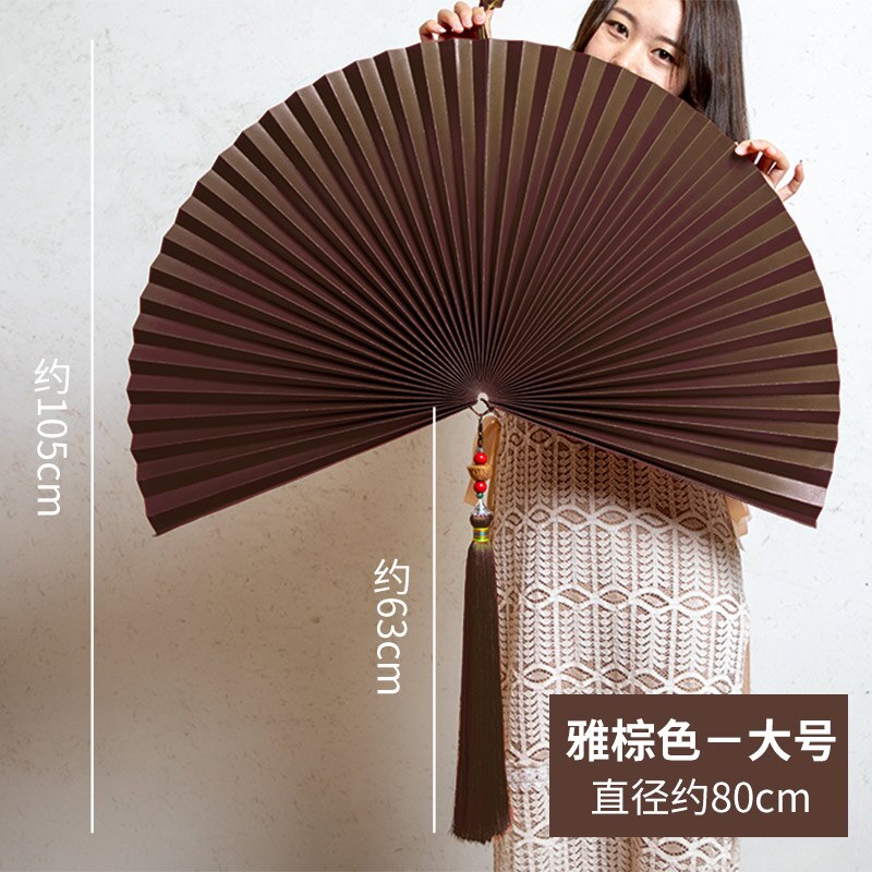 Chinese Style Folding Fan Wall Hanging Craft Fan Hanging Fan Living Room Decoration Wall Decoration Pendant
