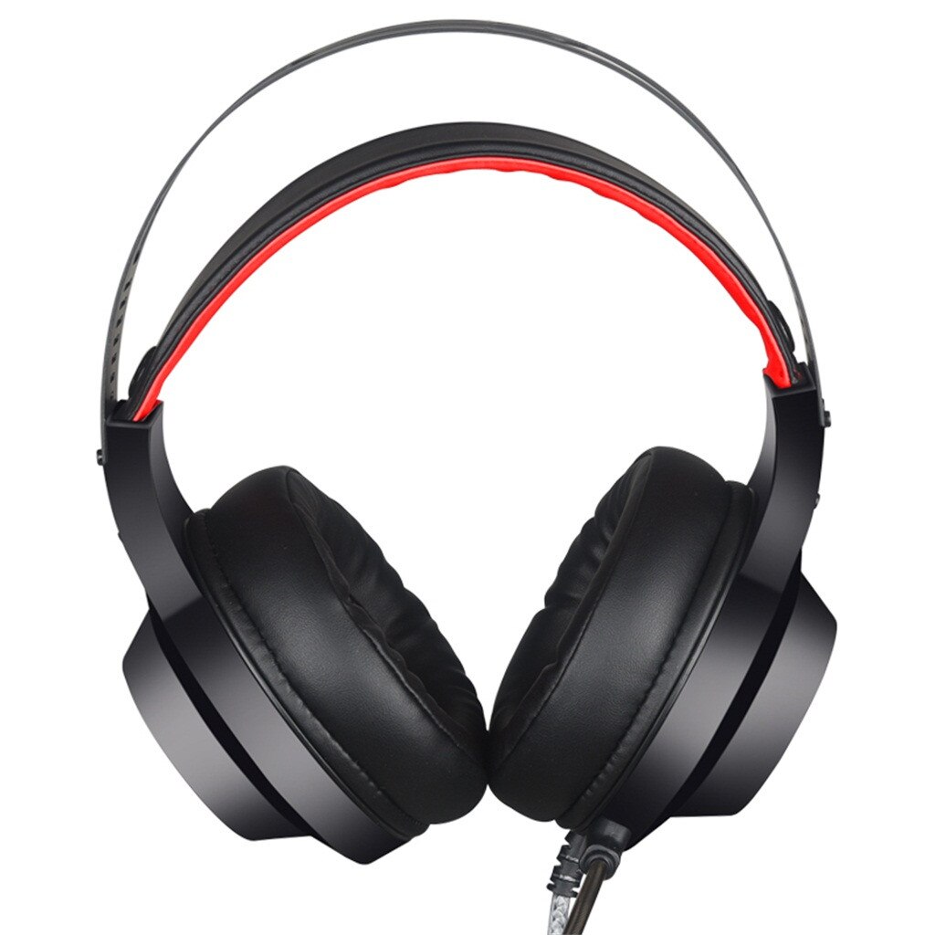 HL-G08 USB Stereo PC Gaming Headset Luminous Wired Headphone Microphone Laptop Noise Canceling Headphone Headphones UD