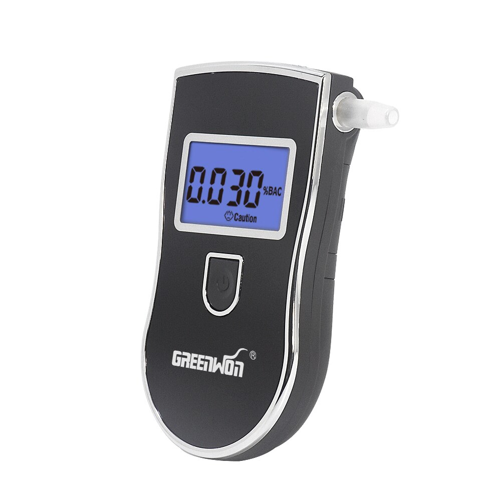 GREENWON digital precise LCD breathlyzer alcohol tester dsiable breathalyzer lock box