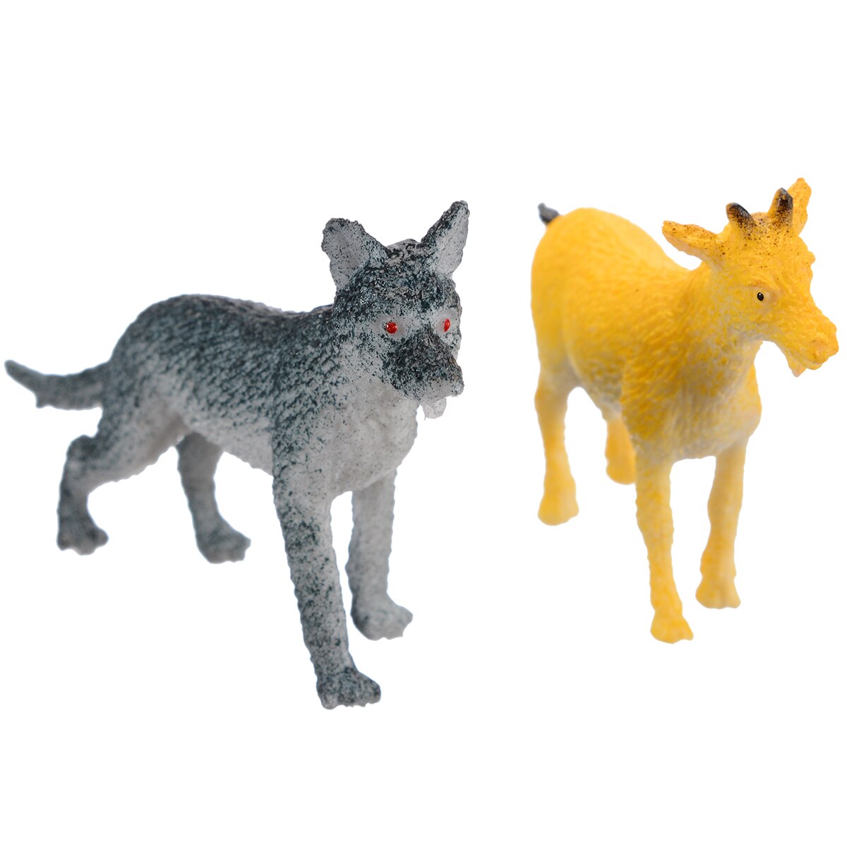 12 stks/set Plastic Wilde Farm Yard Dieren Model Varken Koe Paard Hond Kat Kinderen Speelgoed Set Speelgoed