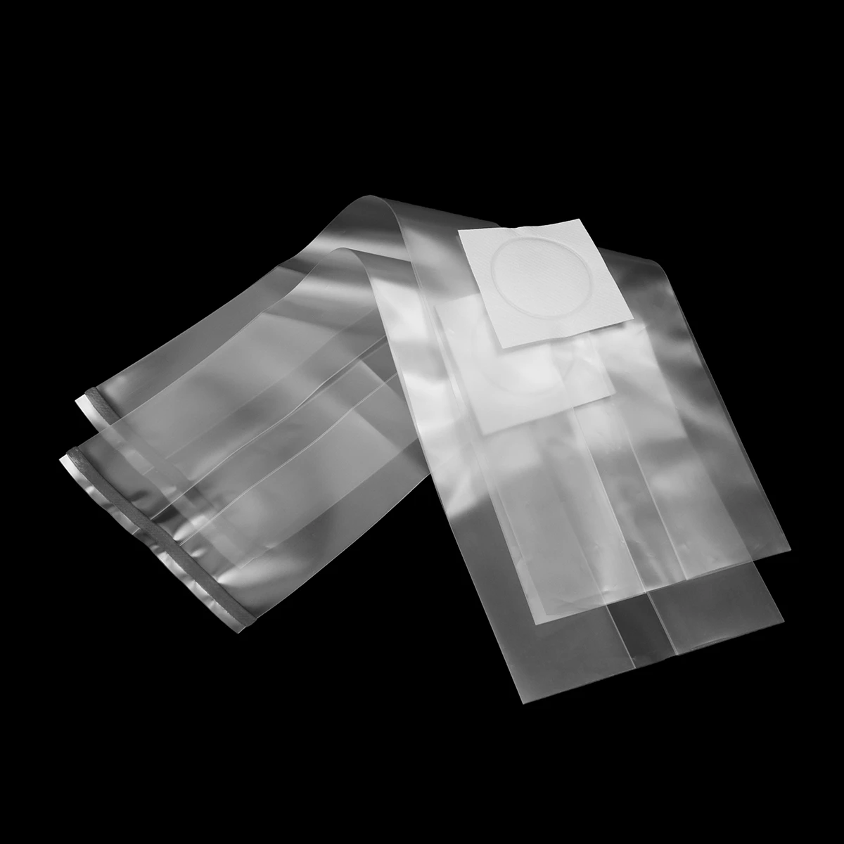 Pvc svampe gydepose substrat høj temperatur forseglelig haveudstyr til svampeplantning ventilationsposer haveudstyr: Xs (gammel) / Lysegrå