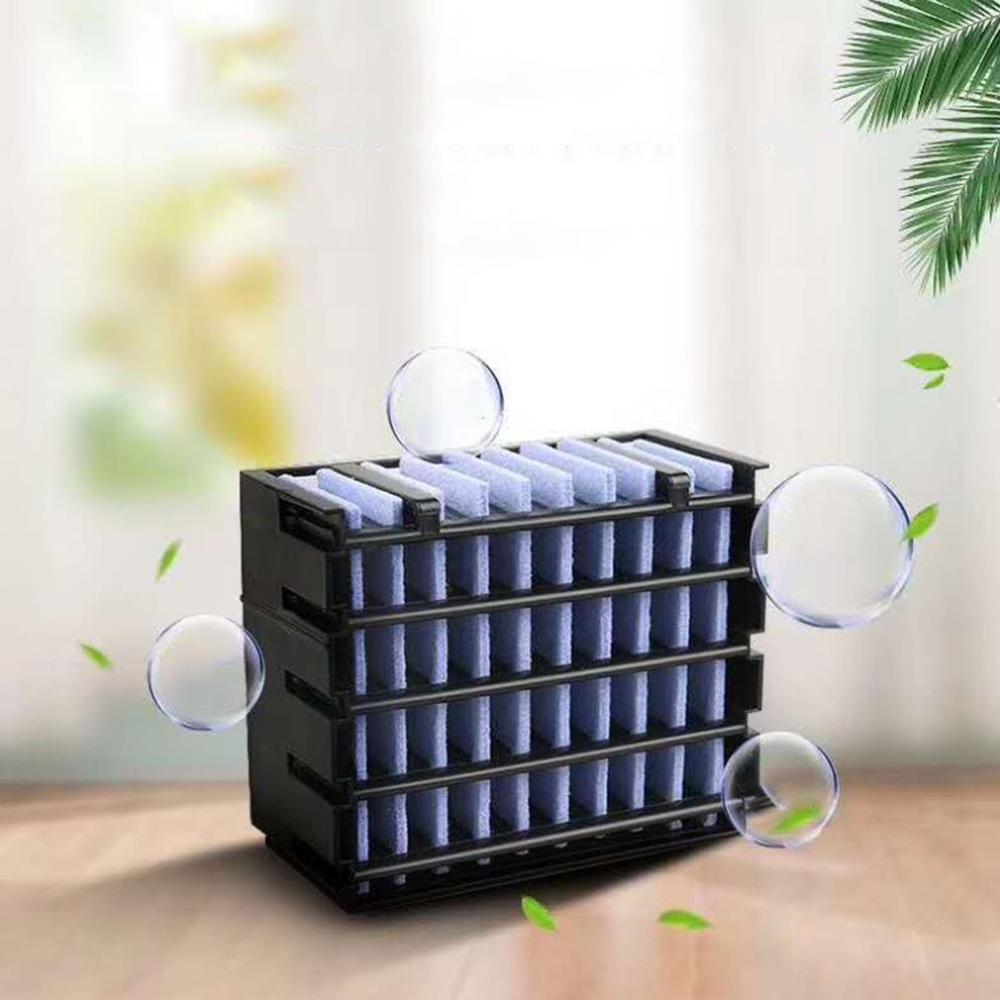 Air Conditioner Fan Personal Space Evaporative Air Cooler Swamp Cooling System Fan Cooler Air Conditioning Night Light ICOCO ABS