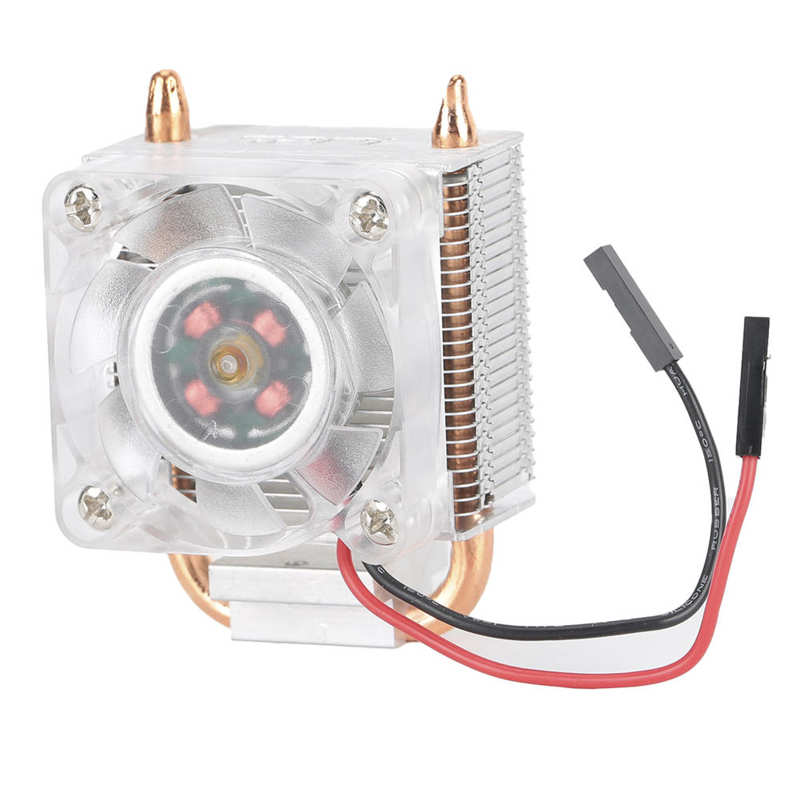 5V 0.4W CPU Cooling Fan 7-Blade Ice Tower Heatsink for Raspberry Pi 4/3B+/3B Cooler System CPU Cooling Fan