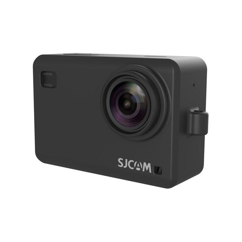 SJCAM SJ8 Silicone Protective Case With Lanyard For SJCAM Series SJ8 PRO / SJ8 PLUS / SJ8 AIR 4K Action Camera: Black Color