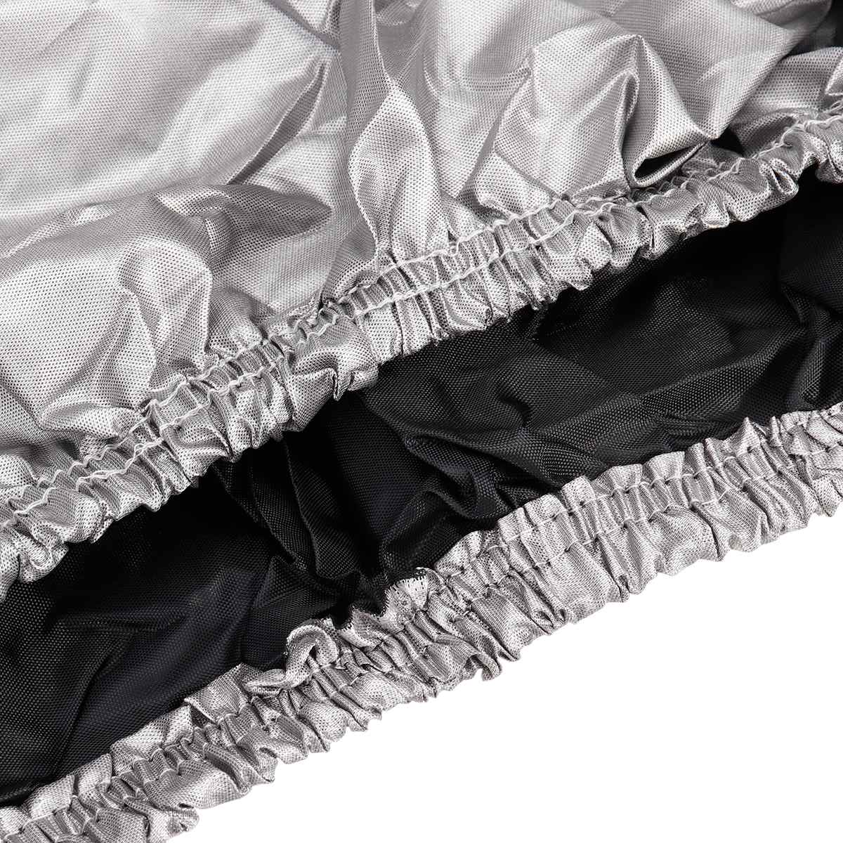 210D Jon Boat Cover Trailerable Heavy Duty Marine Protector Waterproof Sunshade Dust-proof Cover 12Ft/14Ft/16Ft/18Ft Universal