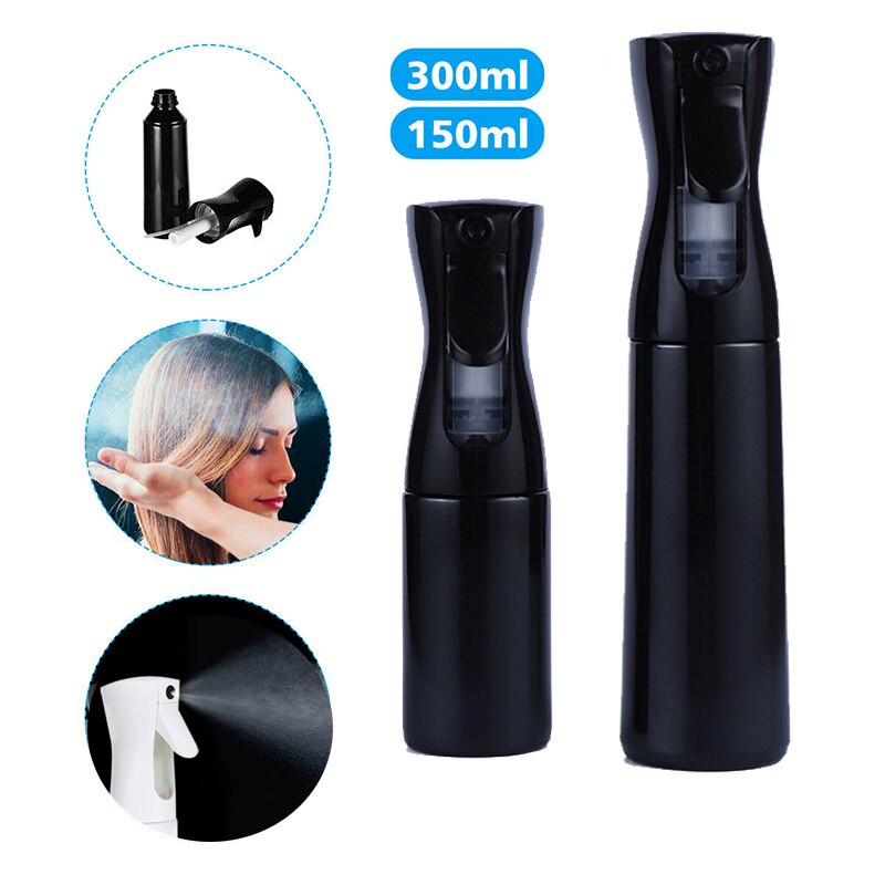 300/250/150ml frisør spray flaske genopfyldelig tom tåge hår vand spray flaske frisør barber værktøj peluqueria