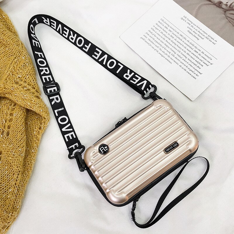 Beliebte Taschen Für Frauen Neue Tiktok Welle Koreanische Version Umhängetasche Trolley Fall Schulter Tasche Pu Leder Handtaschen: Rose gold