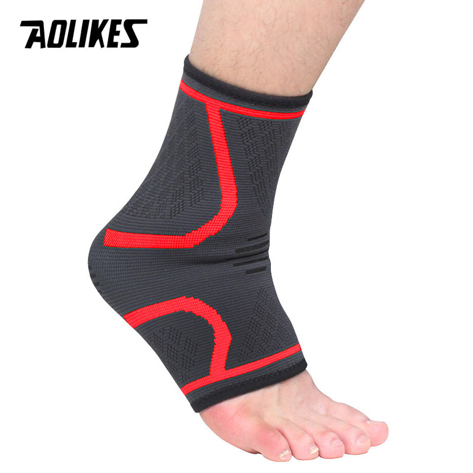 AOLIKES 1PCS Ankle Brace for Women & Men,Ankle Support Sleeve & Ankle Wrap - Compression Ankle Brace for Sprained Ankle: XL / Blue