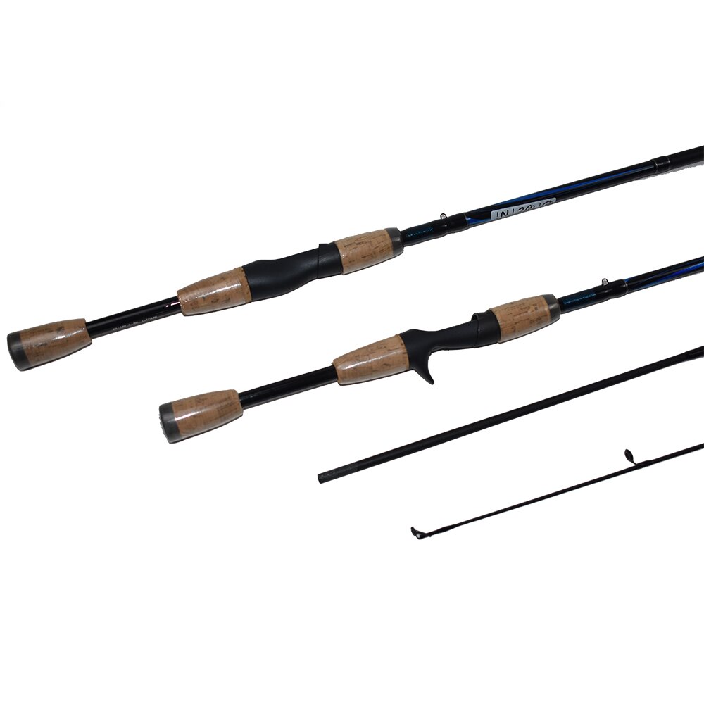 Spinning Rod Ultra Light Carbon / Casting Spinning Fishing Rod Carp Spinning Rods Ultralight 1.8m 2 Sections