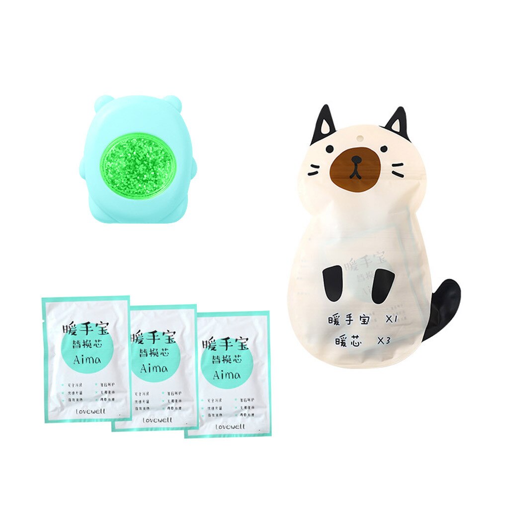 Zimowy ciepły artefakt ciepły kieszonkowy ogrzewacz dłoni ręczna powłoka samonagrzewający się mini przenośny śliczny ręczny ogrzewacz dłoni dla dzieci: GN