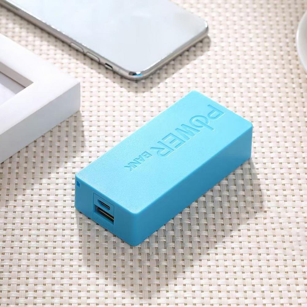 Lassen-Gratis Compact 2X18650 Batterij Mobiele Lader Diy Case Voor Telefoon