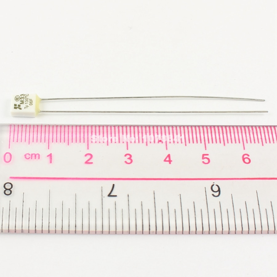 Cutoff TF 130 degrés | 10 pièces par Lot, fusible thermique M33