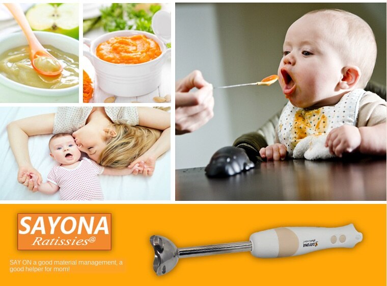 Multi-function household hand-held electric stir-rod meat grinde