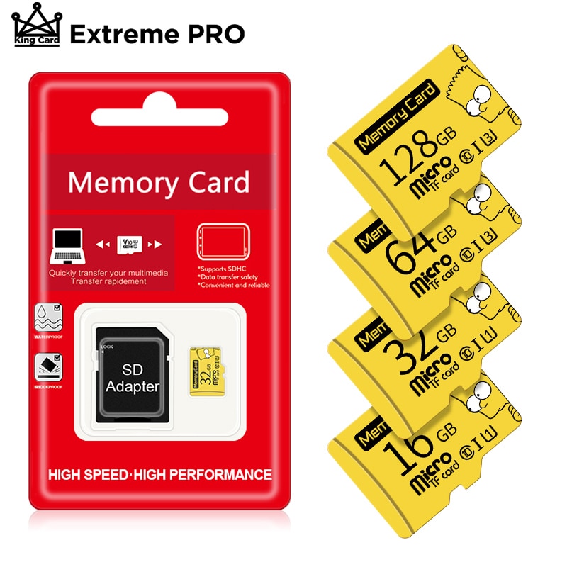 Laagste Prijs Class10 Geheugenkaart 128 Gb 64 Gb 32 Gb Cartao De Memoria 16Gb 8 Gb Micro Sd Card 256Gb Flash Usb Mini Tf Kaarten