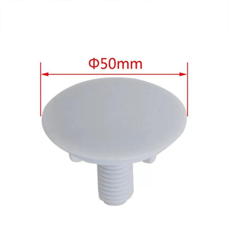 1pc grifo plástico cocina agujero tapa dispensador de jabón tapón cubierta decorativa grifo para fregadero de cocina agujero tapón grifo accesorios (blanco)