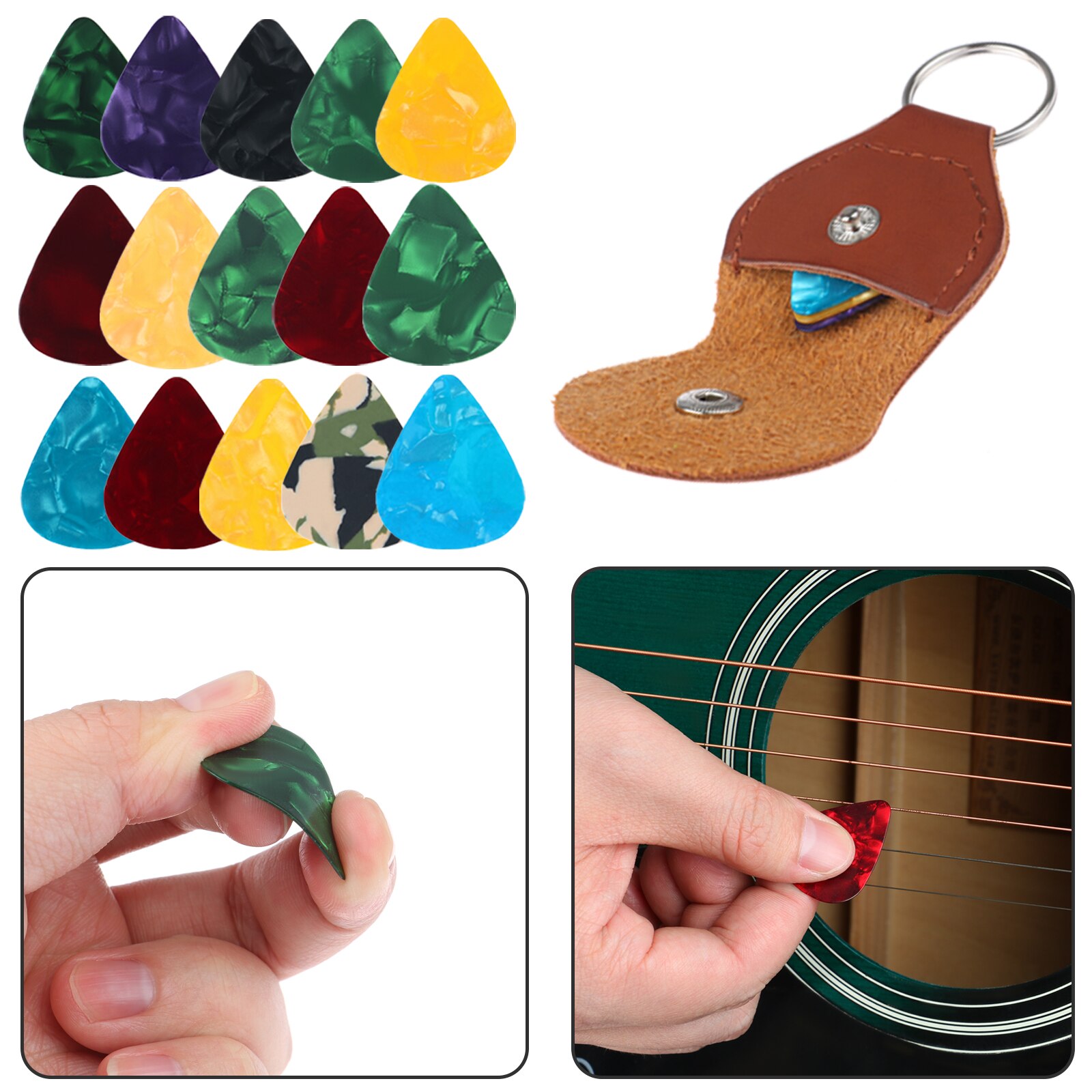 Gitaar Accessoires Kit Inclusief Gitaar Snaren, Gitaar Tuner, 3 In 1 String Win