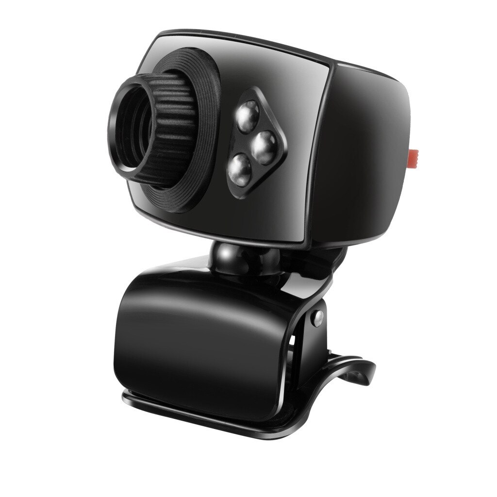 Usb Web Camera Computer Camera Webcams Full Hd Webcam Usb 3 Led Video Camera Met Microfoon Voor Pc Laptop Clip-Op