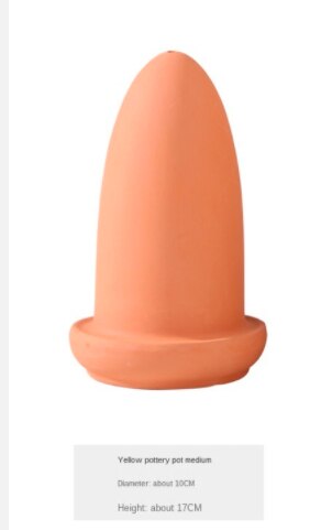 Ceramic Spawning Breed Cone For Discus Fish And Angelfish Fish Breeding Cones Fish Tank Breeding House Aquarium Supplies: 10x17cm