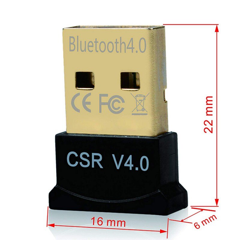 kabellos USB Bluetooth 4,0 Adapter Bluetooth Dongle Musik Empfänger Adaptador Bluetooth Sender Für PC