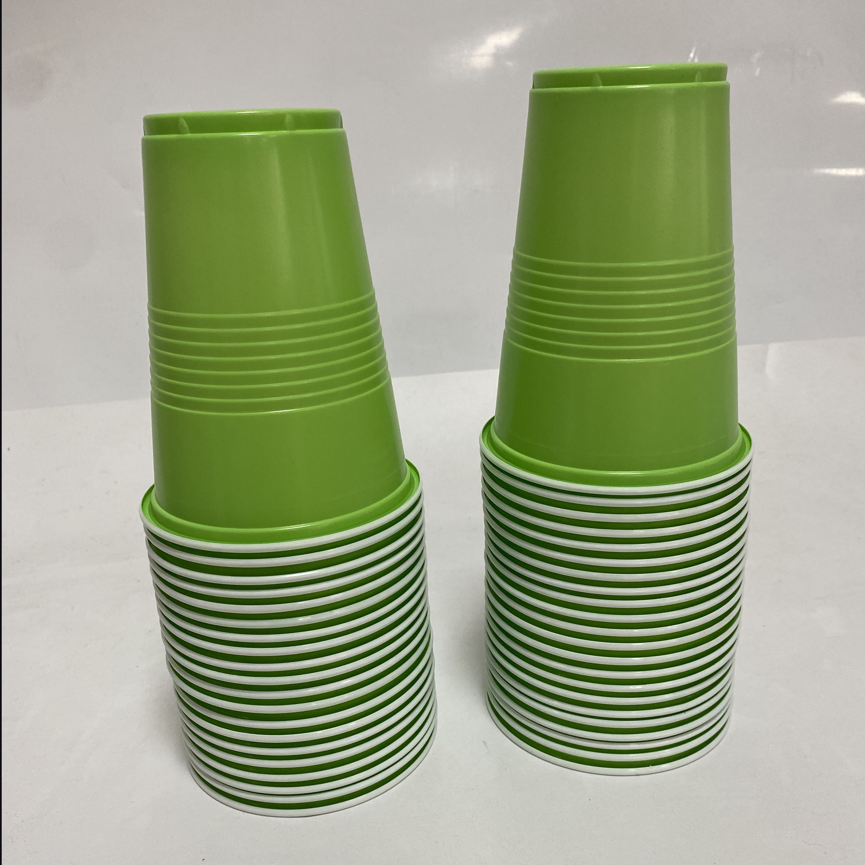 50PCS 16oz/500ml Plastic Party Cups Disposable Plastic Cup Set Beer Pong Game Drinks, Wedding Birthday Party Disposable Cup Set: Brown