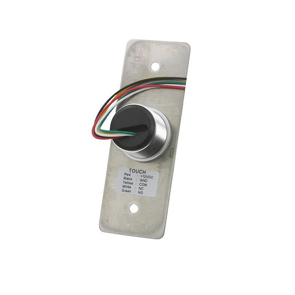 Zinc alloy exit touch Button Push Switch Door Sensor Opener Release for Magnetic Lock Access Control Electric Lock