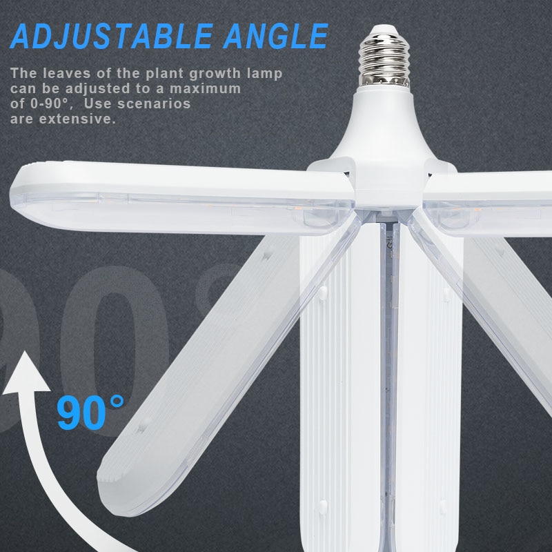 Grow Tent Led Grow Light 150W Phyto Lamp Full Spectum E27 LED Bulbs Lamp For Plants 3000K Warm Red Blue IR UV Plants Led Growing