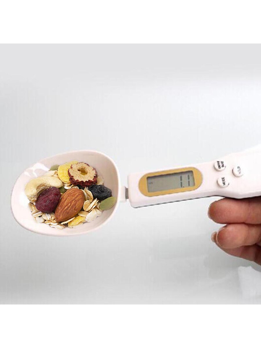 Cuchara medidora Digital de cocina con pantalla Lcd, balanza de cuchara Digital electrónica, Mini báscula de cocina, suministros para hornear