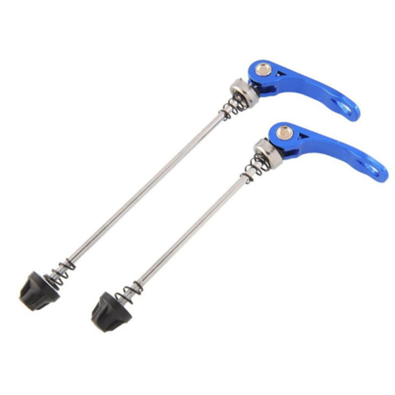 1 einstellen Fahrrad Spieß Fahrrad schnell Freisetzung Rad Hub Vorne Hinterachse 145/185mm Fahrrad Spieße Berg Fahrrad teil Zubehör: Blau
