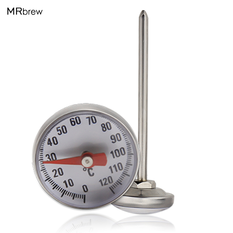 Veilig Rvs Sensor Koken Melk Voedsel Koffie Thermometer met Grote Wijzerplaat Snel Lezen