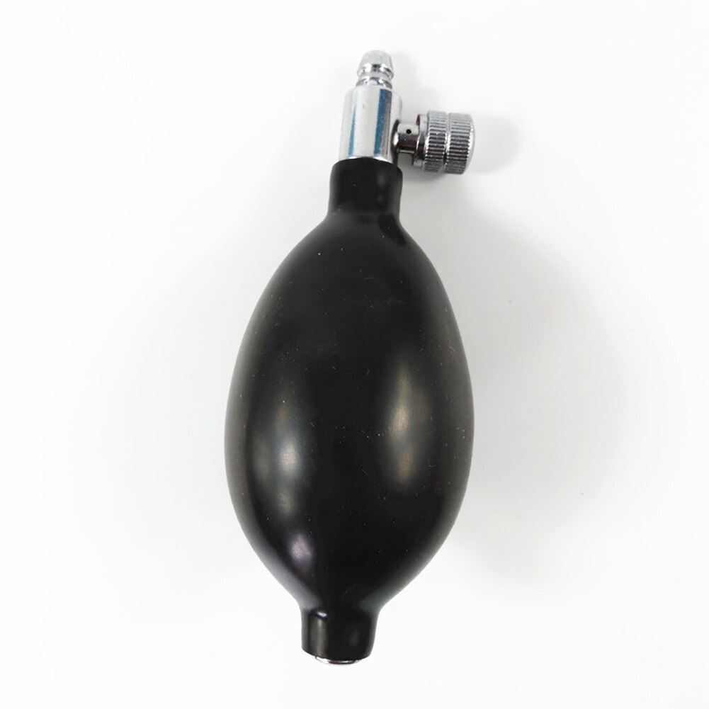 Vervanging Handmatige Inflatie Bloeddruk Lamp Met Ontluchtingsventiel Pretend Play Speelgoed Zwart Arrivel Veroorzaken Lekkage: Default Title