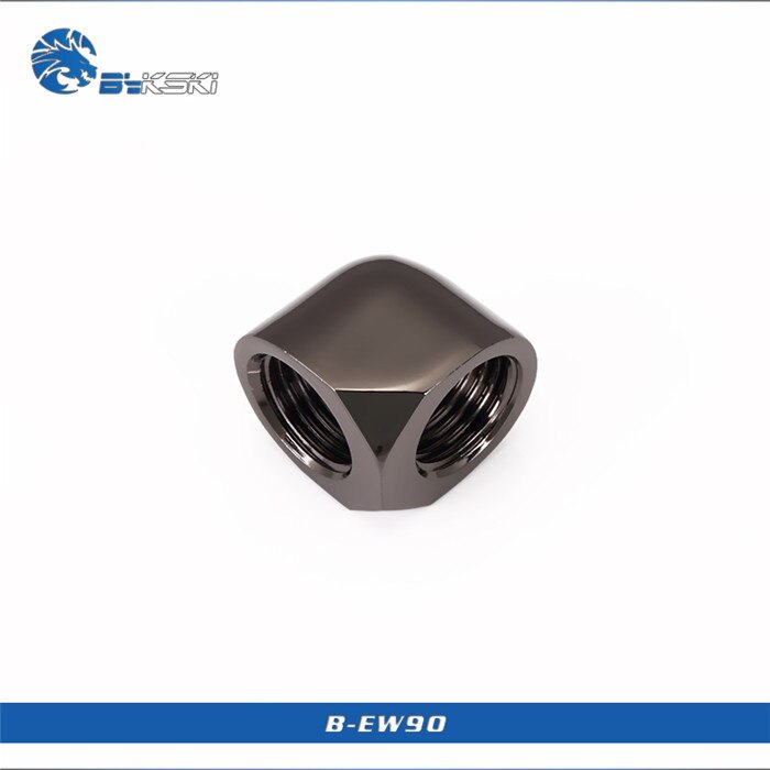 Bykski 90 grados doble hembra codo conector Junta B-EW90