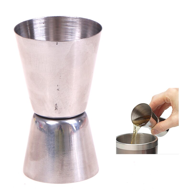 Stainless Steel Measuring Cup Measuring Wine Glass Ounce Cup Cocktail Drink Liquid Measuring Cup Tools 15/30ml