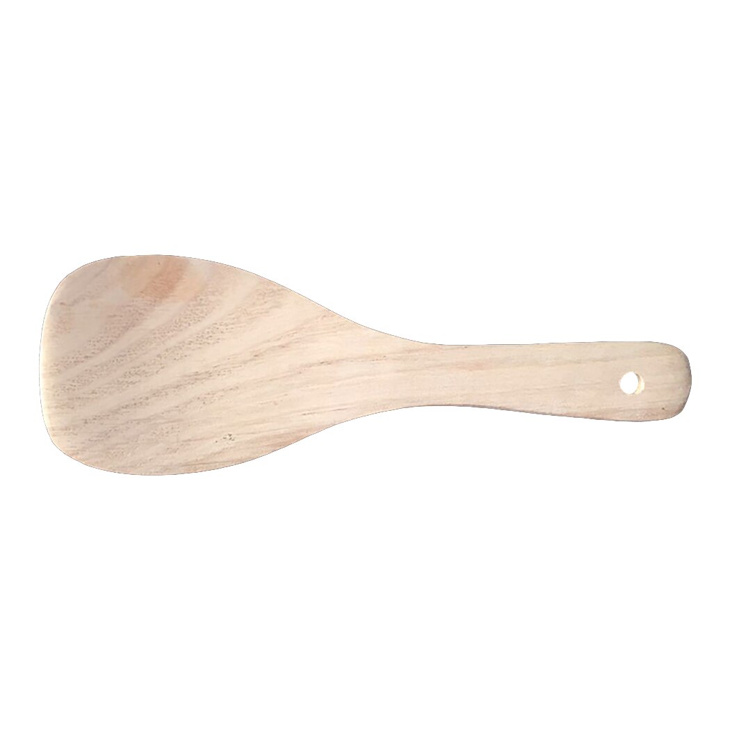 Cooking Spatula Non Stick Wooden Cooking Utensil Kitchen Spatula Wooden Spoon Wood Kitchen Utensils: Beige