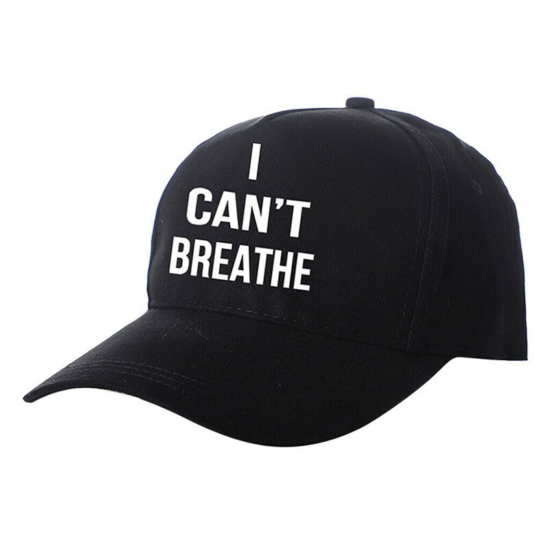 Je ne peux pas respirer le chapeau, le BLM Black Lives compte