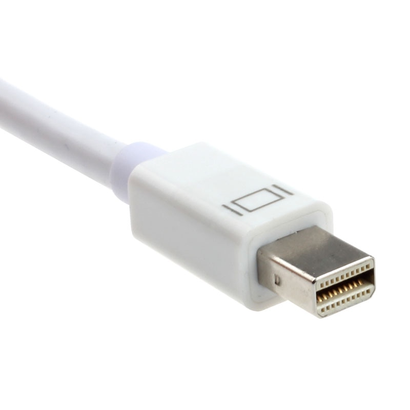 DisplayPort Thunderbolt to DVI VGA HDMI Adapter 3 in1 for MacBook iMac AU04
