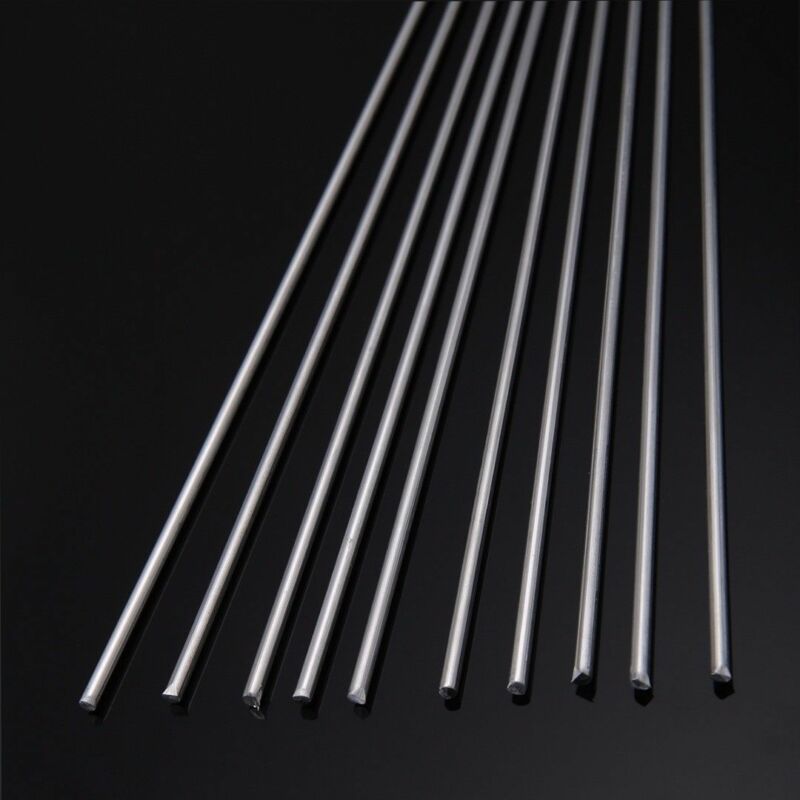 10pcs 2mm Aluminium Low Temperature Welding Brazing Rod For all Parts 45cm