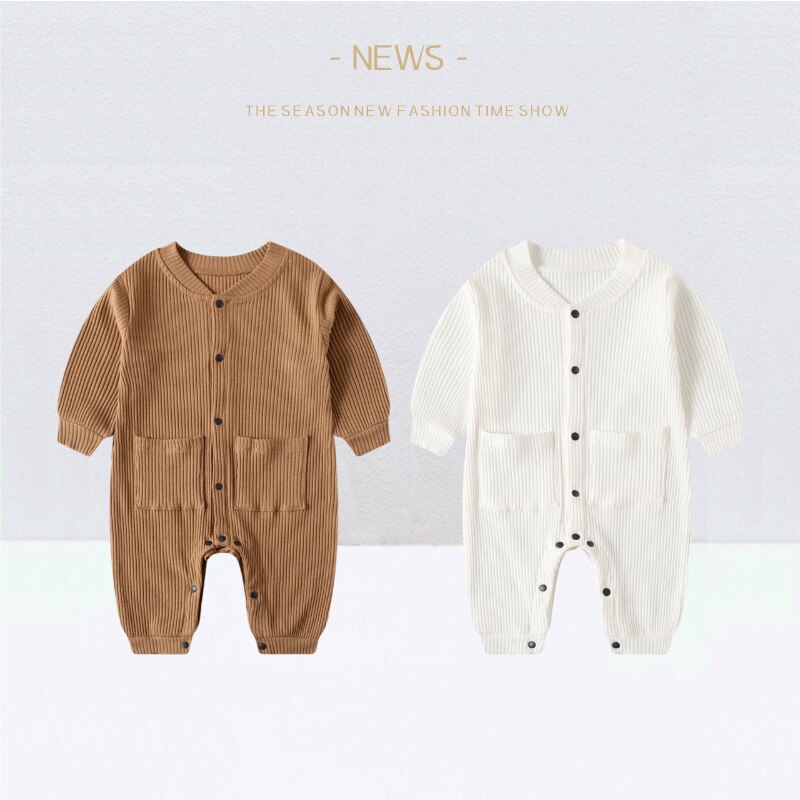 Baby boy clothes Spring Rompers 0-18M Newborn Boy Romper Unisex Baby Clothes Costume Babies grils Cotton Jumpsuit