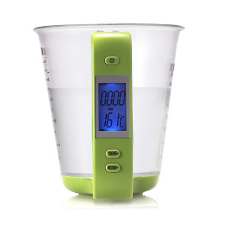 Kitchen Measuring Cup Scale LCD Digital Display for Baking Tea Weighting Coffee QP2