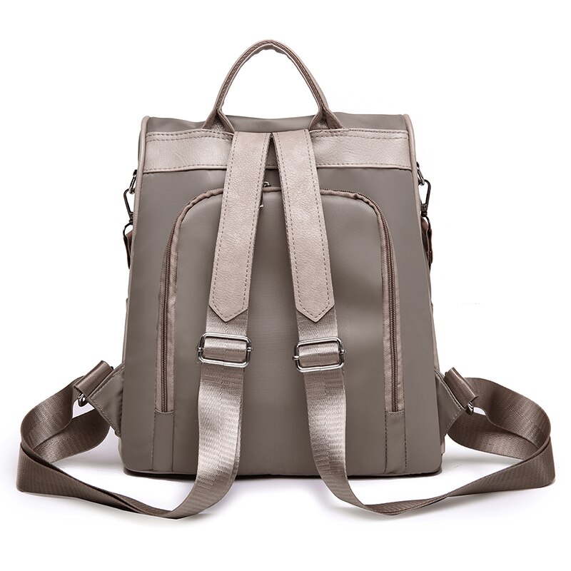 De Vrouwen Anti-Diefstal Rugzak Waterdichte Stof Grote Vrouwelijke Schoudertas Grote Capaciteit Eenvoudige Stijl Casual Mochila Reizen