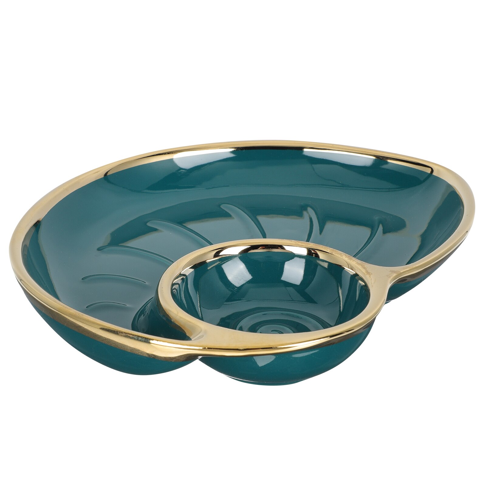 Food Plate Restaurant Salad Plate Ceramic Dumpling Plate Home Tableware for Canteen Restaurant Hotel