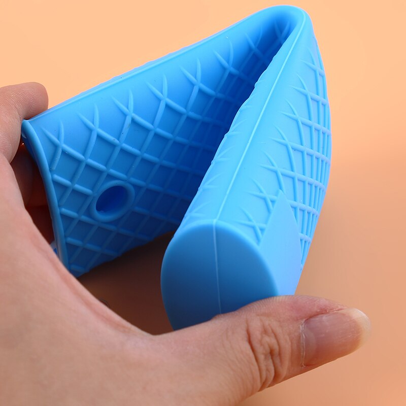 Kitchen Silicone Pot Pan Handle Kitchen Accessories Saucepan Holder Sleeve Slip Cover Grip Cookware Parts Cookware Parts Unique